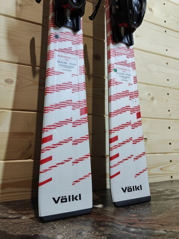 LYŽE VOLKL PEREGRINE 7.2 RED 151CM --MODEL 2025--